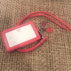Genuine Signature Coach Lanyard/ID Badge NWOT
